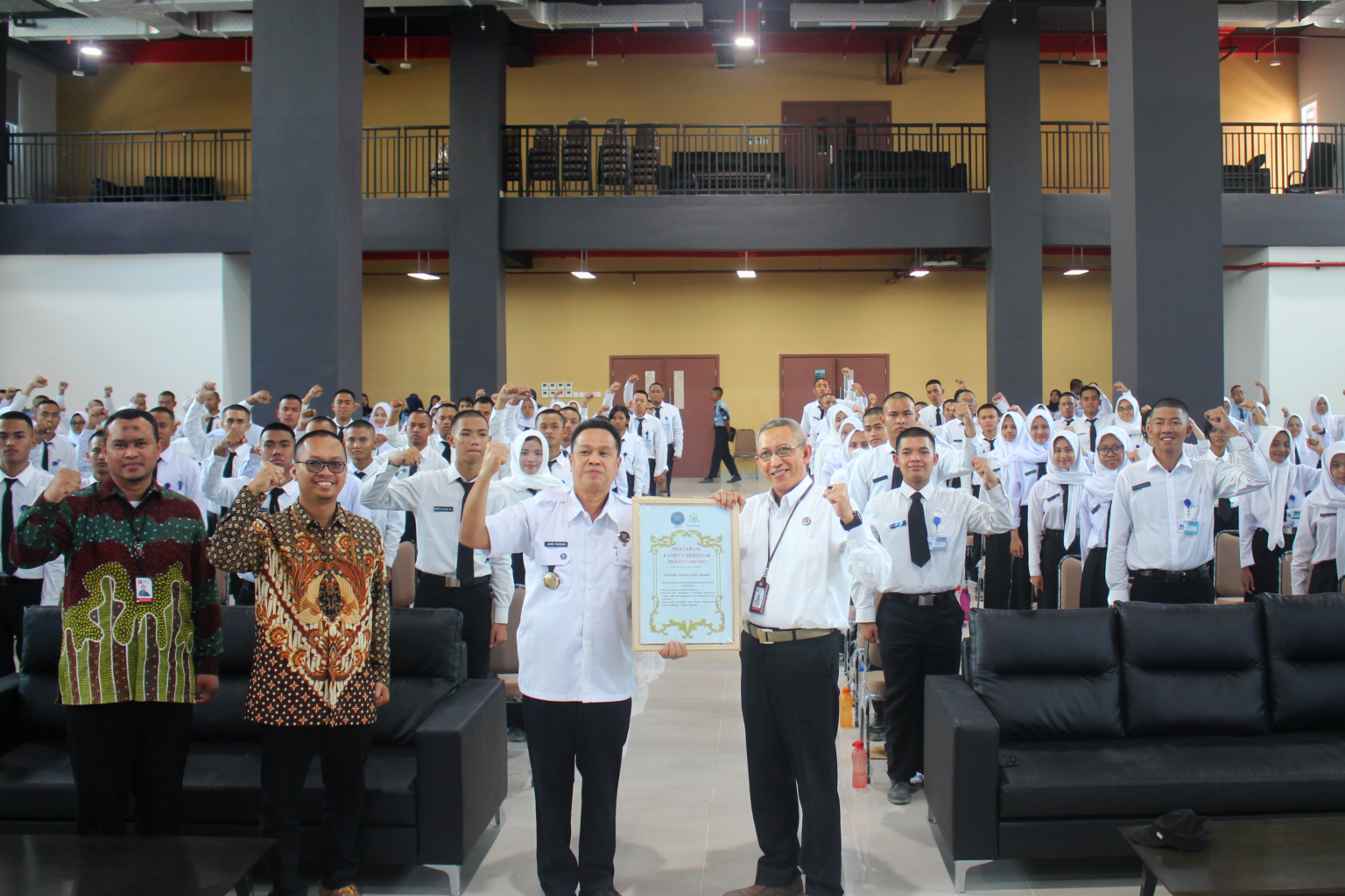 Deklarasikan Poltek Nuklir Bersinar, Saatnya Mahasiswa Bersih Narkoba