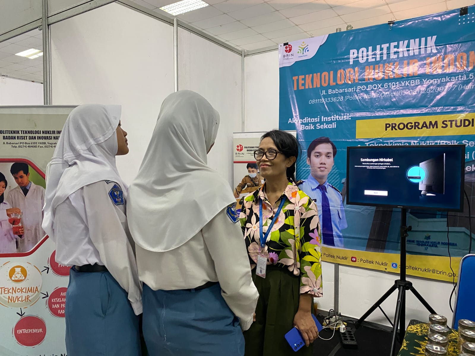 Dunia Teknologi Nuklir Menanti! Poltek Nuklir Hadir di Expo Pati