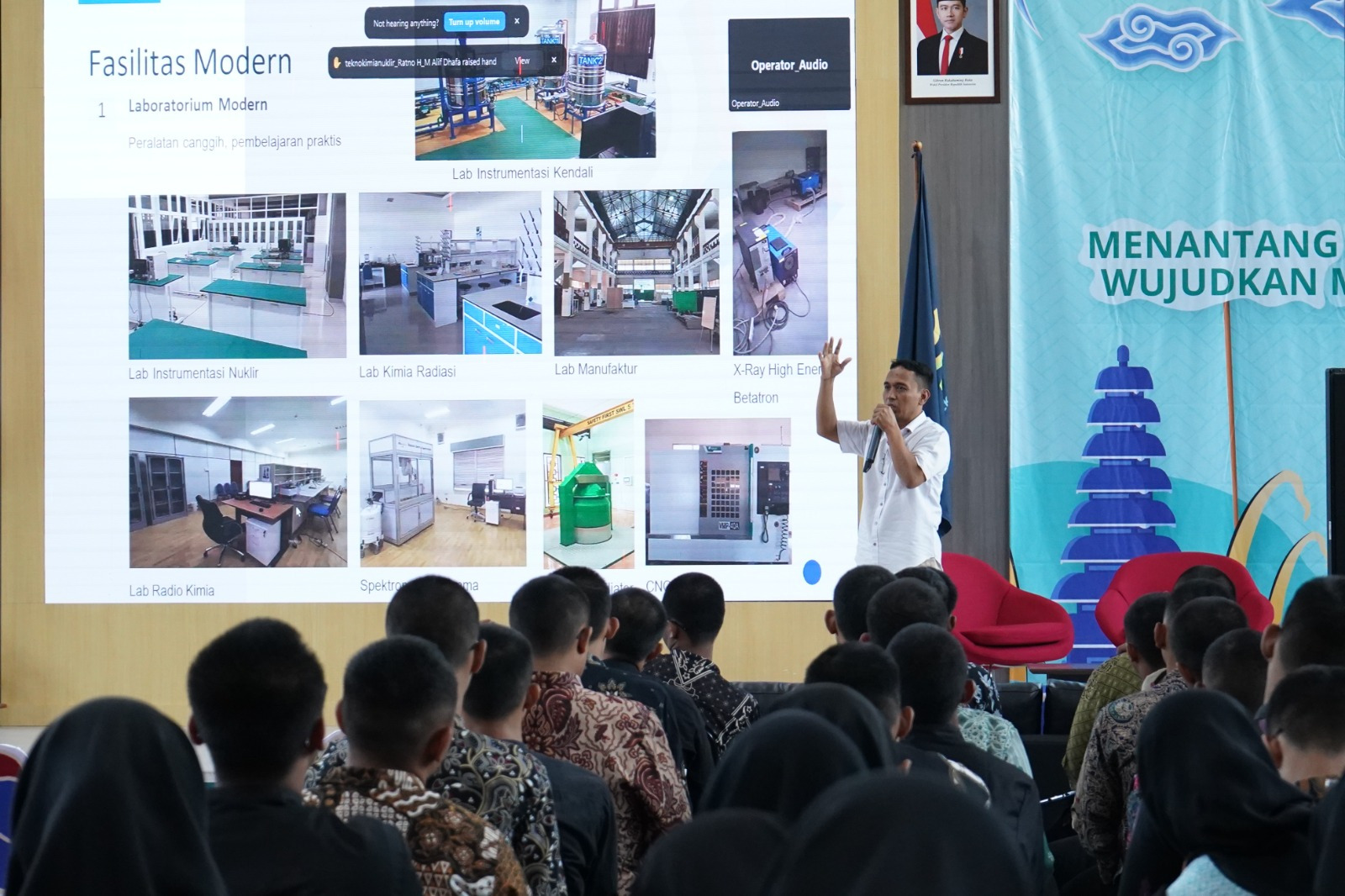 Kenalkan Atmosfer Perkuliahan pada Orang Tua, Poltek Nuklir Gelar Temu Wali Mahasiswa