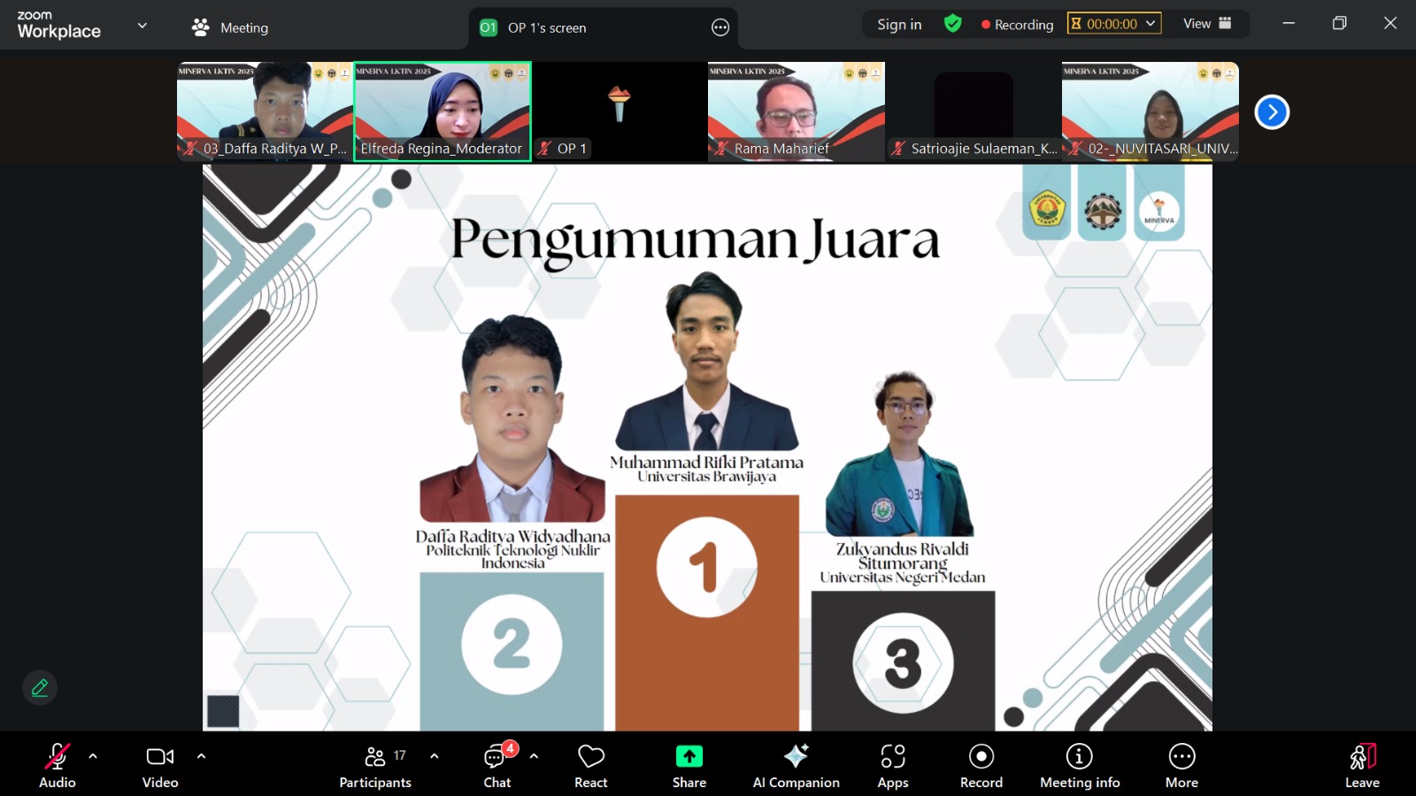 Ukir Prestasi, Mahasiswa Poltek Nuklir BRIN Raih Podium Juara Lomba Karya Tulis Ilmiah Nasional