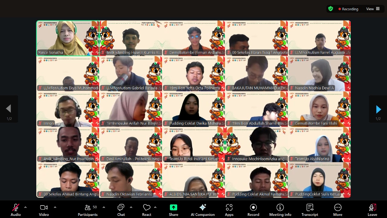 INITE Bawa Mahasiswa Poltek Nuklir Raih Juara 1 di Kompetisi KMIPN 2025