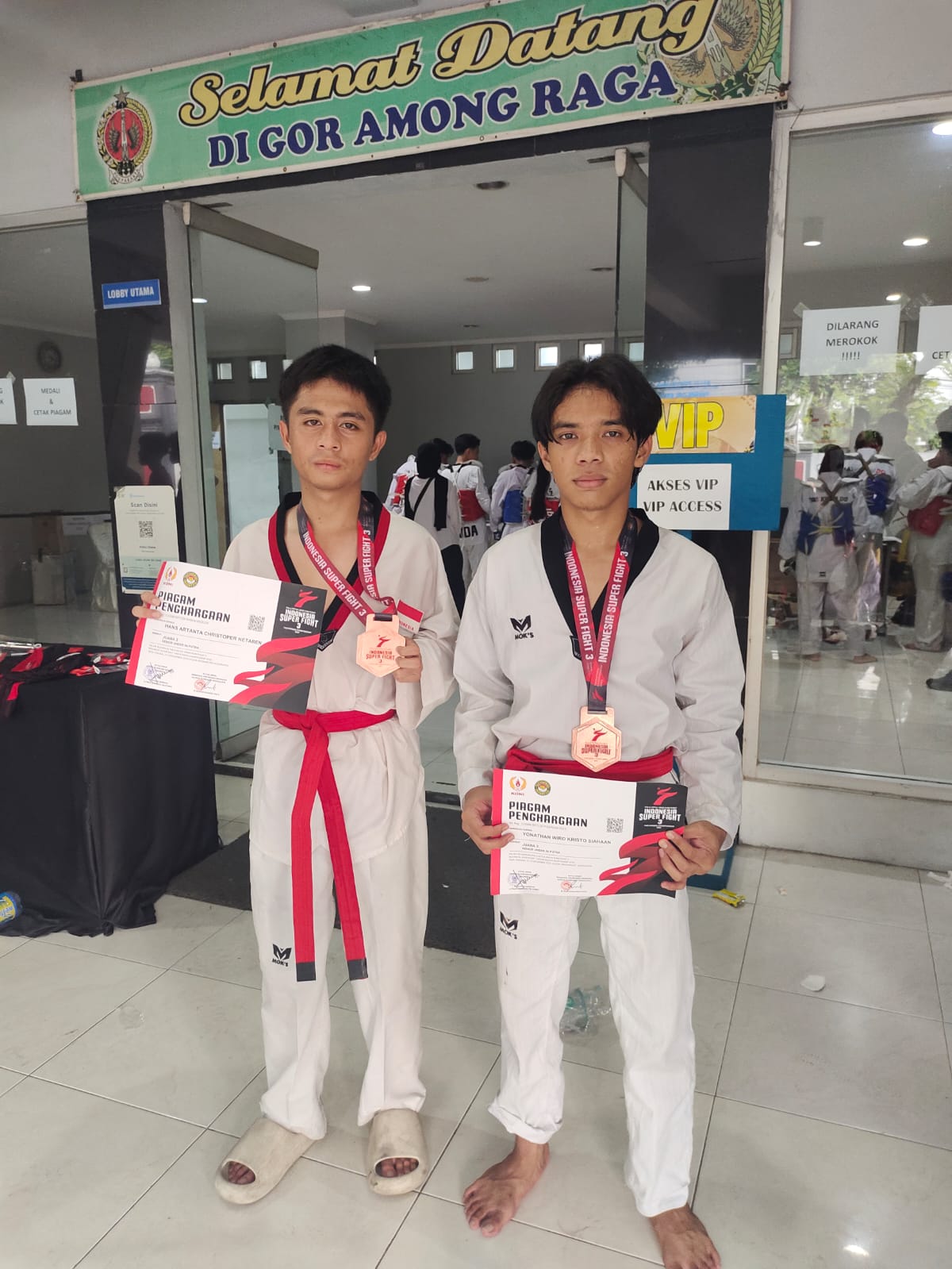 Mahasiswa Poltek Nuklir Raih Juara III Indonesia Super Fight Taekwondo Championship 2025