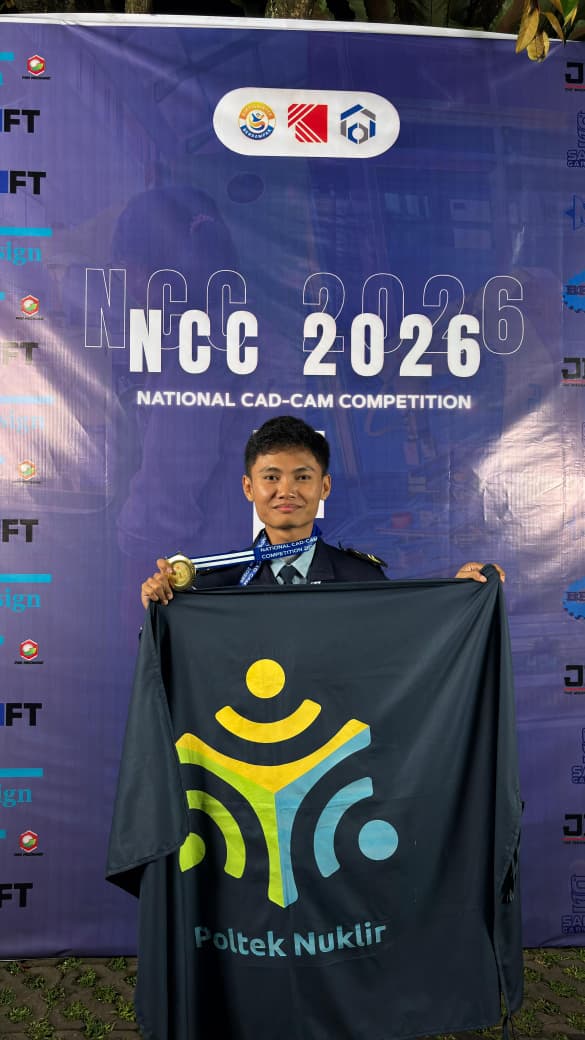 Andrian Bayu Dwiputra Harumkan Nama Poltek Nuklir BRIN di NCC 2026