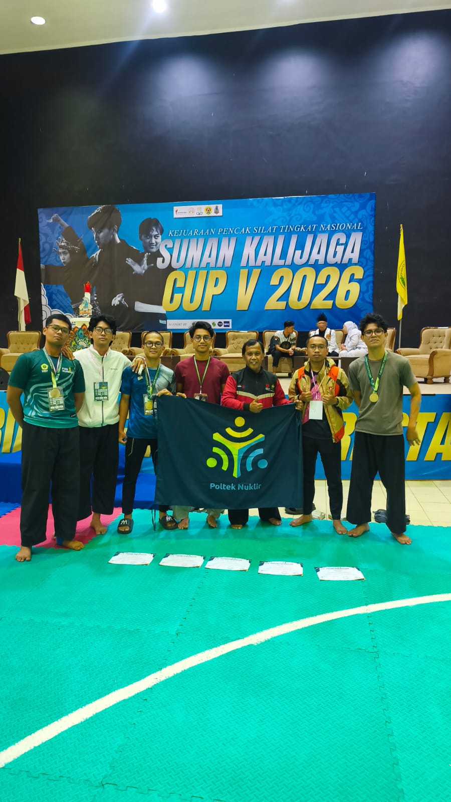 Mahasiswa Poltek Nuklir Raih Tiga Medali Perak dan Dua Gelar Harapan I pada Sunan Kalijaga Cup V
