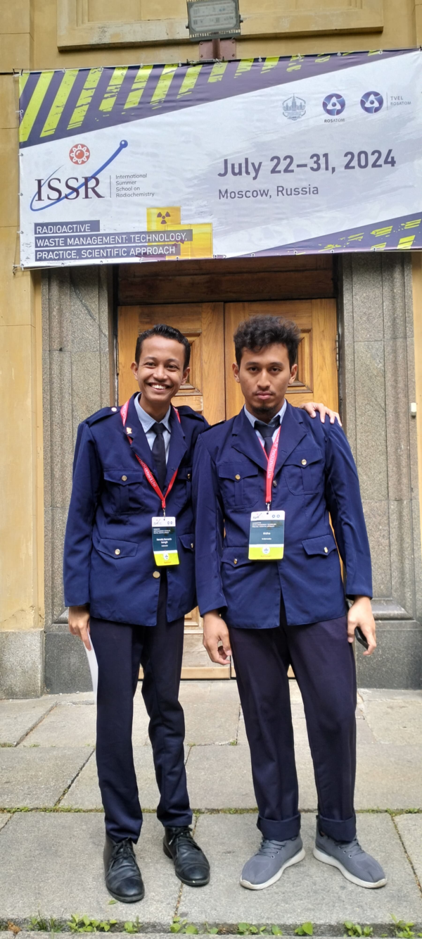 Mahasiswa Poltek Nuklir Wakili Indonesia di International Summer School of Radiochemistry (ISSR) Rusia